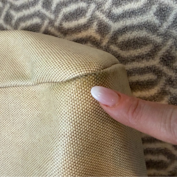 Hermes Herbag Backpack 2 Bags in 1 Beige Canvas and Leather - Picture 14 of 15